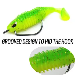 Kit herramientas accesorios vinilos silicona carpa Swimbait para pesca