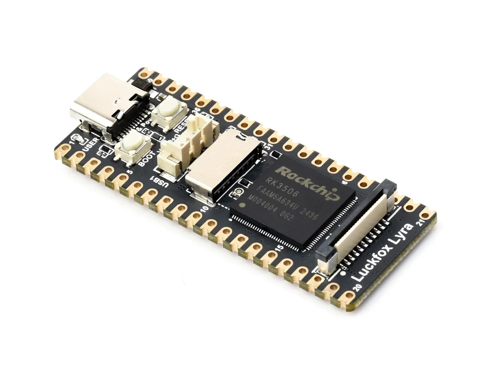 Luckfox Lyra RK3506G2 Placa de desarrollo Linux embebido rápida - imagen 2