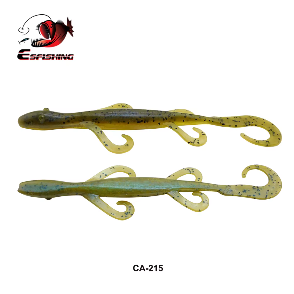 Lagarto Artificial KESFISHING – Cebo blando 5,5" para depredadores