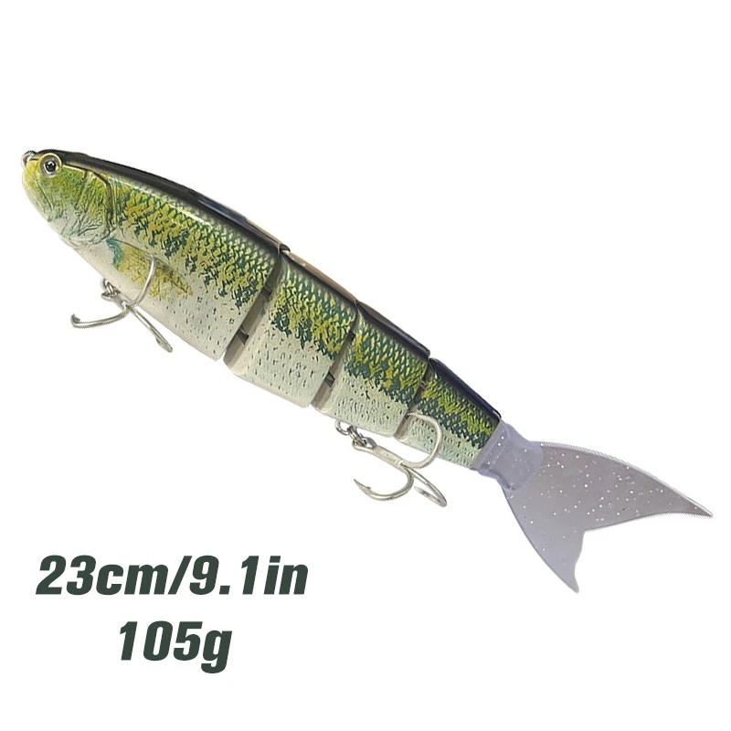 Balam Madness Swimbait gigante articulado para pesca en agua salada - imagen 5