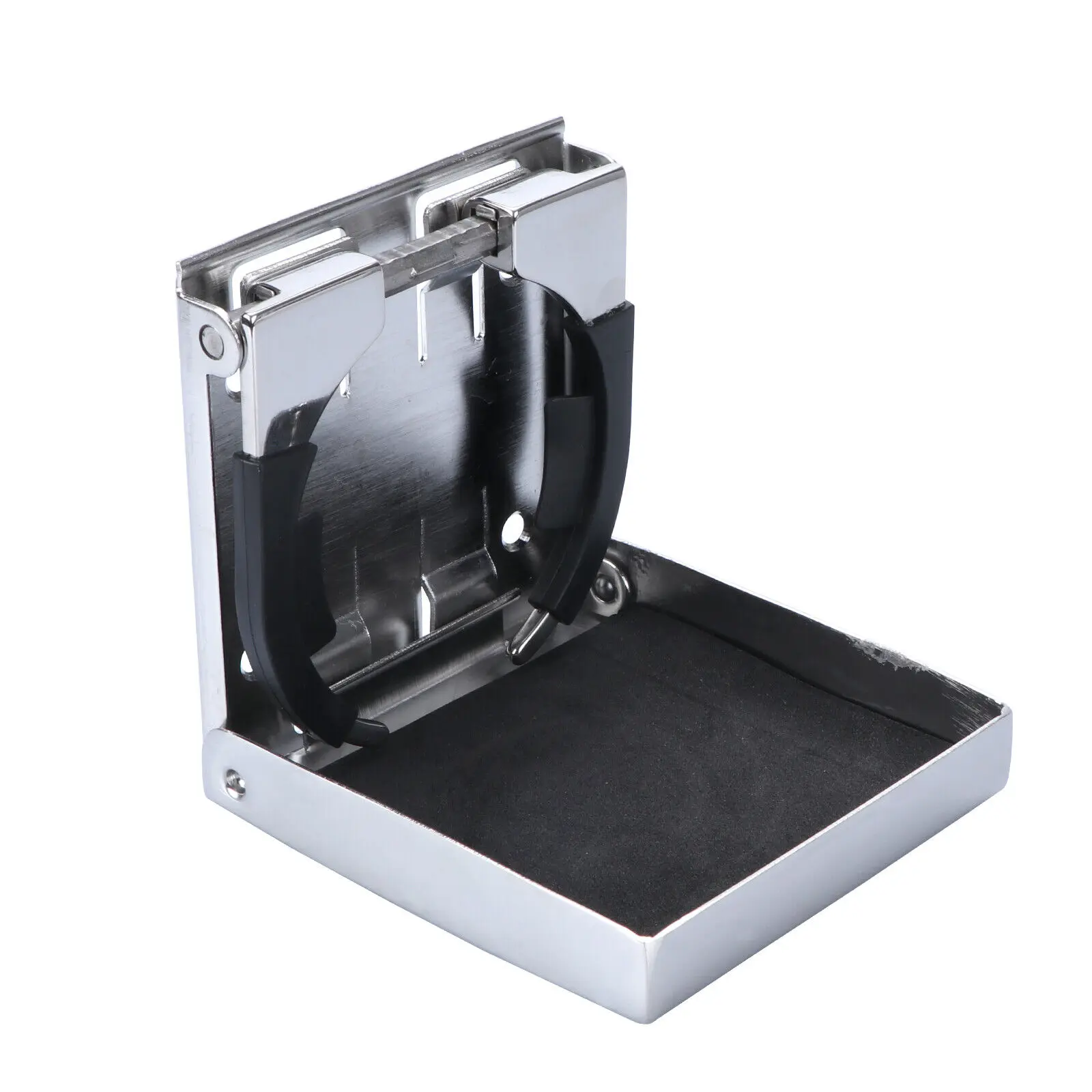Portabotellas náutico abatible de acero inoxidable para barco - imagen 4