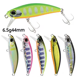 Señuelos Modelo 48s – Jerkbait y Minnow para lubina, trucha y lucio