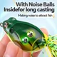 WEIHE Señuelo de rana duro con bolas de sonido interiores - imagen 4