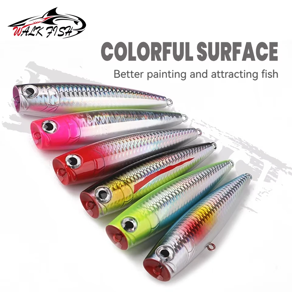 Walk Fish Popper flotante para agua salada - imagen 2