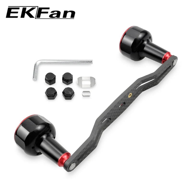 Mango de carbono EKFan 140mm ultraligero para caña casting - imagen 3