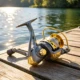 Carrete giratorio Free Fisher para pesca de carpa con bobina de metal - imagen 4