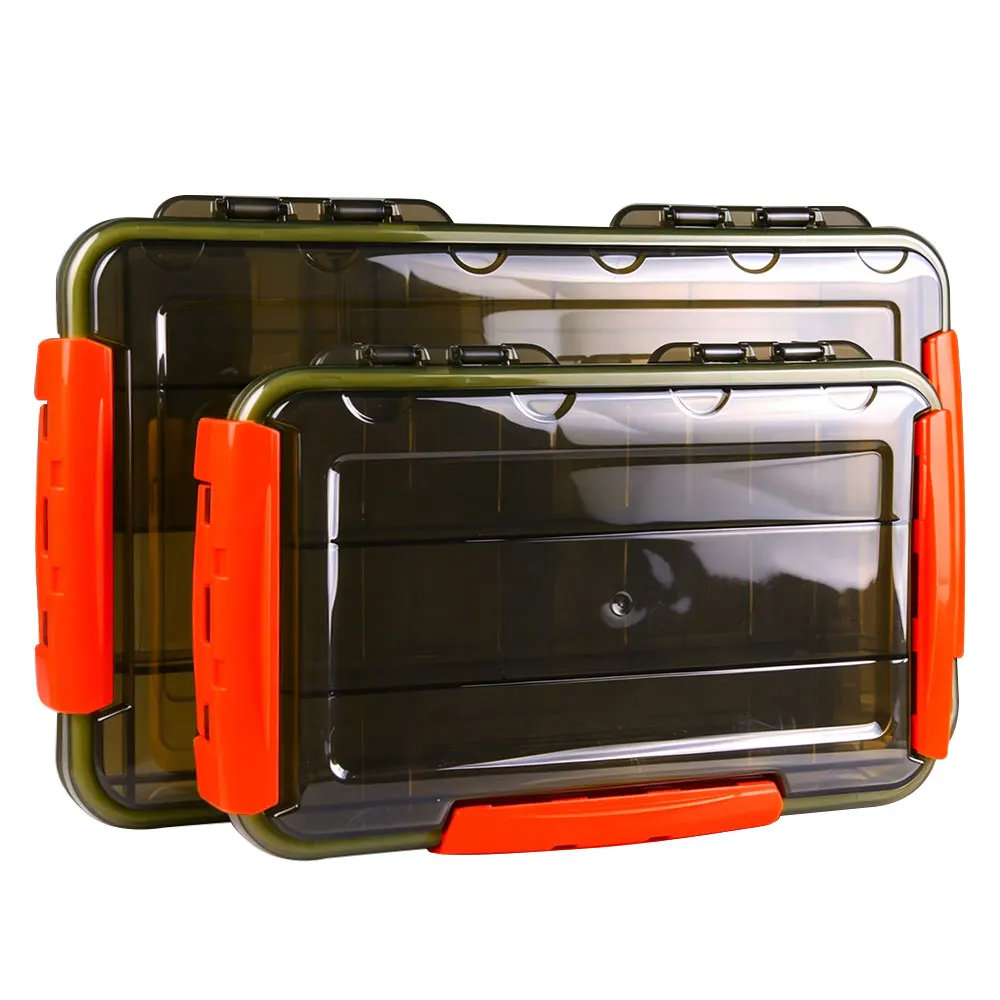 Caja de Pesca impermeable con compartimentos desmontables portátil - imagen 4