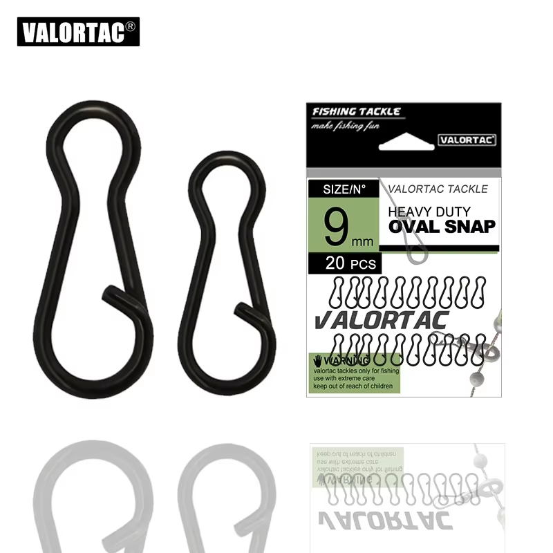 Juego de Giratorios con Broche Ovalado para Carpa - imagen 3