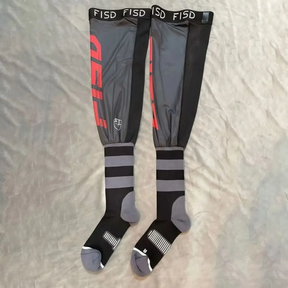 Rodilleras elásticas para motocross con diseño antideslizante