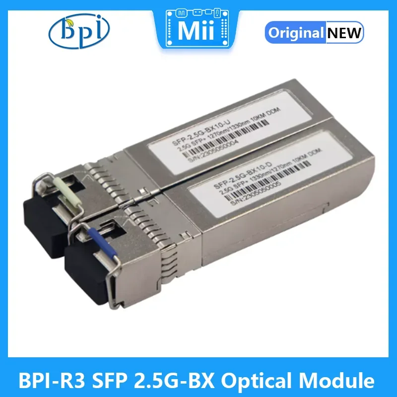 Banana Pi BPI-R3 SFP Módulo óptico de fibra para red