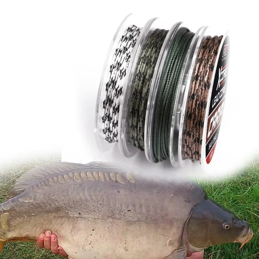 NGB Leadcore trenzado 10m – Para montaje Hair Rig de carpa - imagen 4