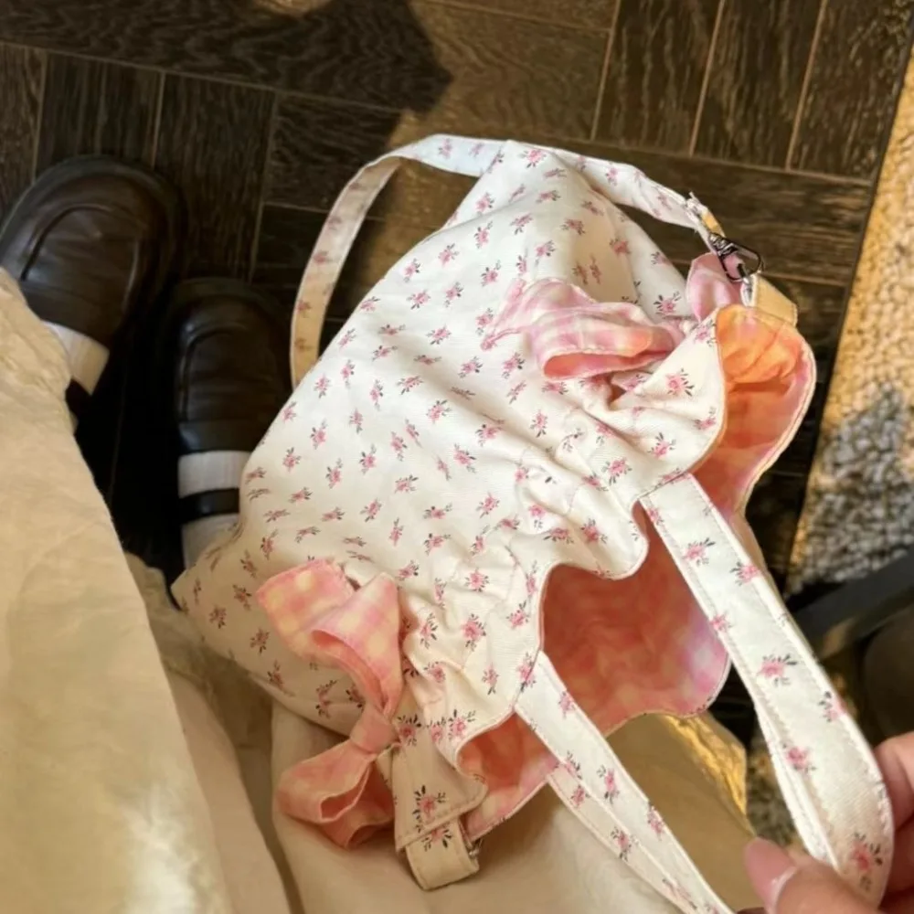 Bolsos tote mujer florales gran capacidad casual – diseño dulce - imagen 3