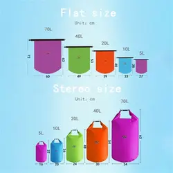 Bolsas Estancas Impermeables para Pesca, Navegación y Buceo
