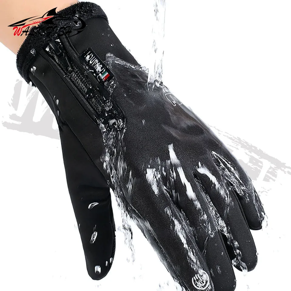 Guantes de pesca invierno Walk Fish – Impermeables con pantalla táctil - imagen 2