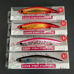 TSURINOYA Minnow 110S - Señuelo de lanzamiento para trucha y lubina