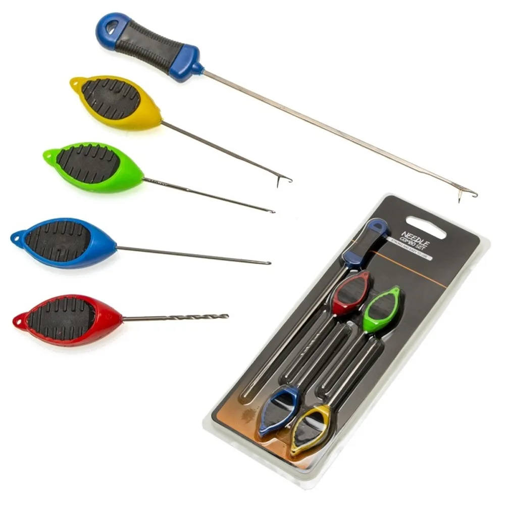Agujas de acero al carbono para enganchar cebo resistentes y ligeras - imagen 4