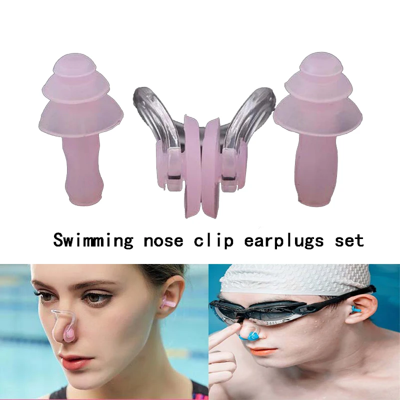 Tapones para los oídos impermeables de silicona – férula nasal - imagen 5