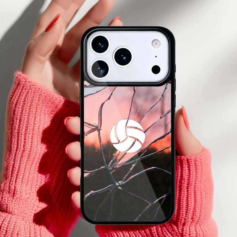 Funda de voleibol vista frontal