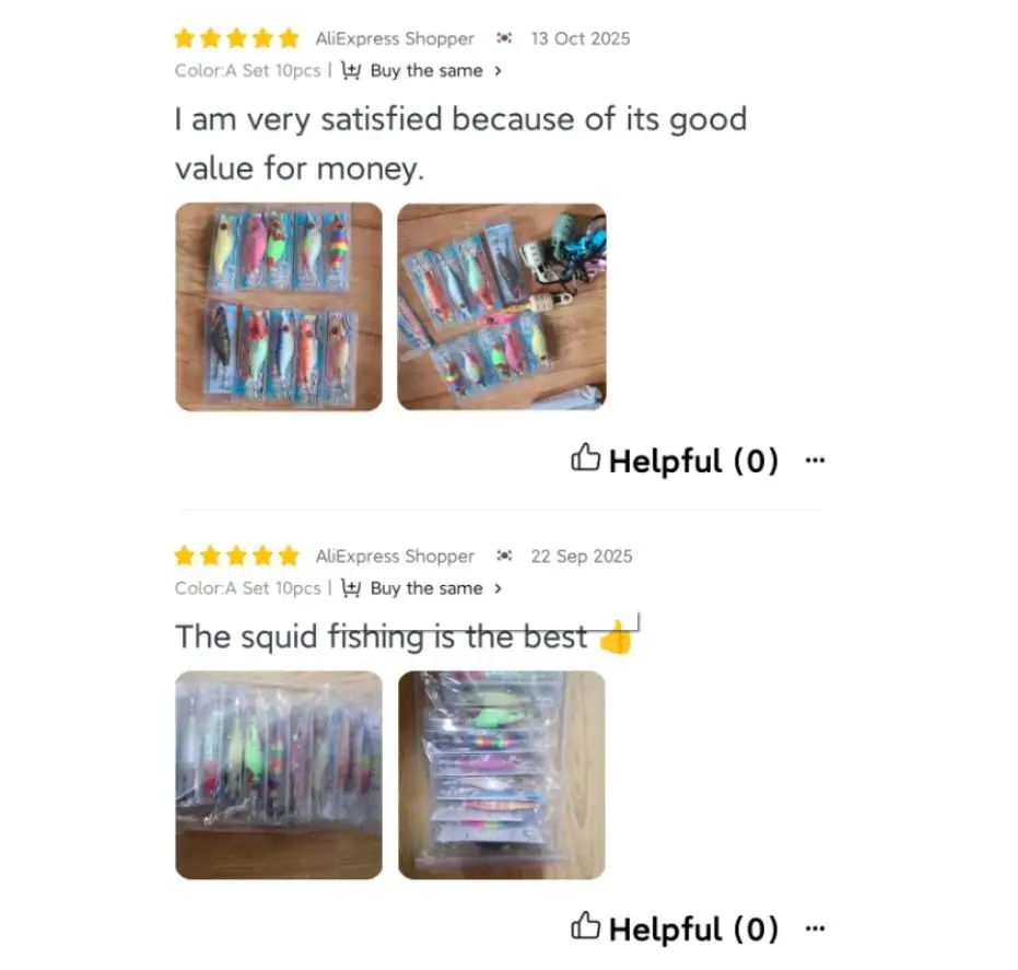 Muestra real de comprador con captura