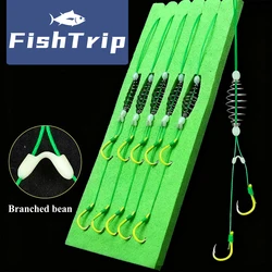 FishTrip Ise-Ni Daiwa – Gancho Fluorescente para Carpa