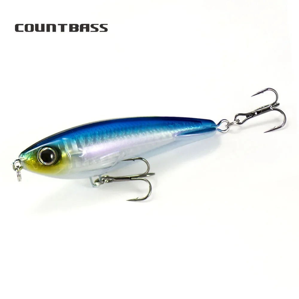 Countbass Señuelo Topwater 3D Láser 80mm – Cebo para lubina - imagen 5