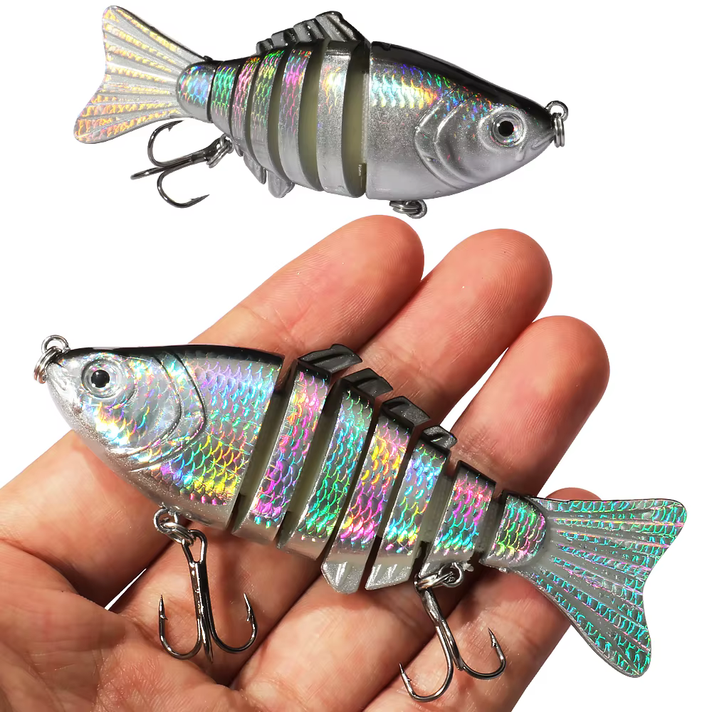 GOBAIT Swimbait Multiarticular con Sonajero Hundido para Carpa - imagen 5