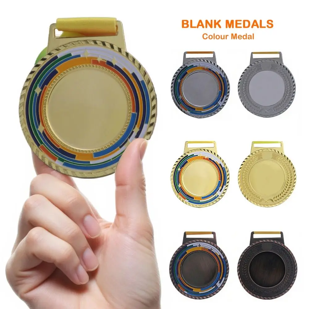 Medallas souvenir universales con cinta en oro, plata y bronce - imagen 5