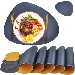 Tapete de pesca sintético PU doble cara con posavasos
