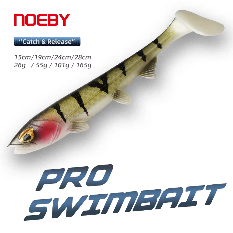 Noeby Pro Swimbait - Señuelo blando para lucio - imagen 4