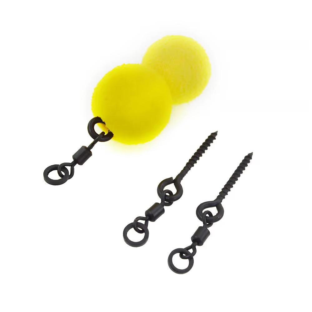 Tornillo Boilie argolla giratoria D-Rig para carpa - imagen 5