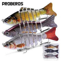 Swimbait Proberos realista 7 segmentos – 10cm multiarticulado
