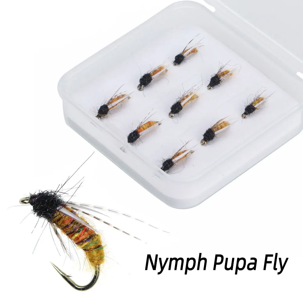 Anzuelo Partridge Soft Hackle Nymph – Ninfa marrón para trucha - imagen 4