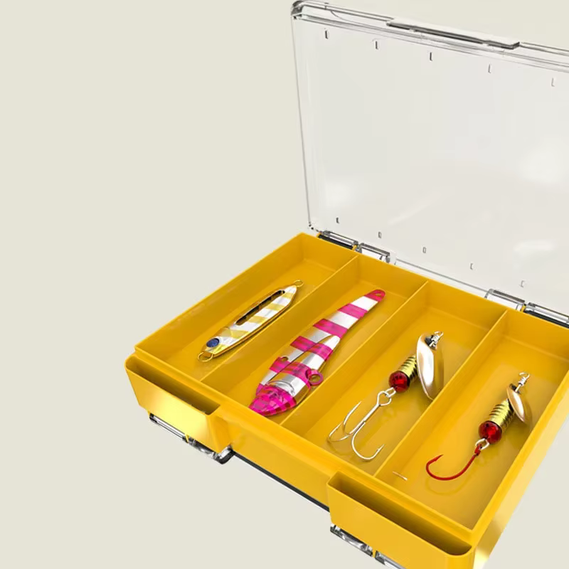 Caja de Aparejos Doble Cara para Señuelos y Spinner – Organizador - imagen 4