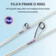 Caña de spinning FISHINGFANS RANCY ultraligera sensible anillas Fuji O - imagen 2