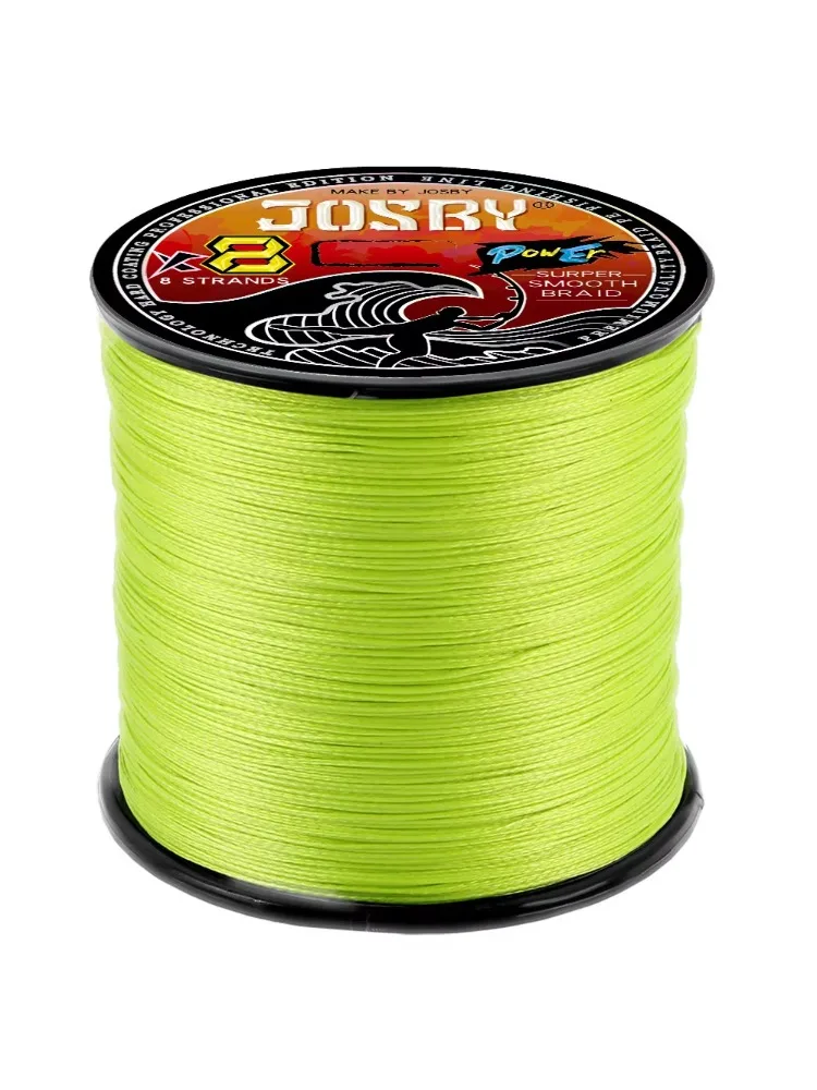 JOSBY Línea de pesca trenzada PE 8 hebras multicolor - imagen 2