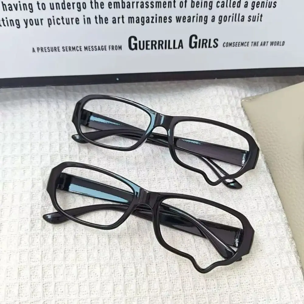 Gafas retro anime tears negro Y2K kawaii unisex cosplay