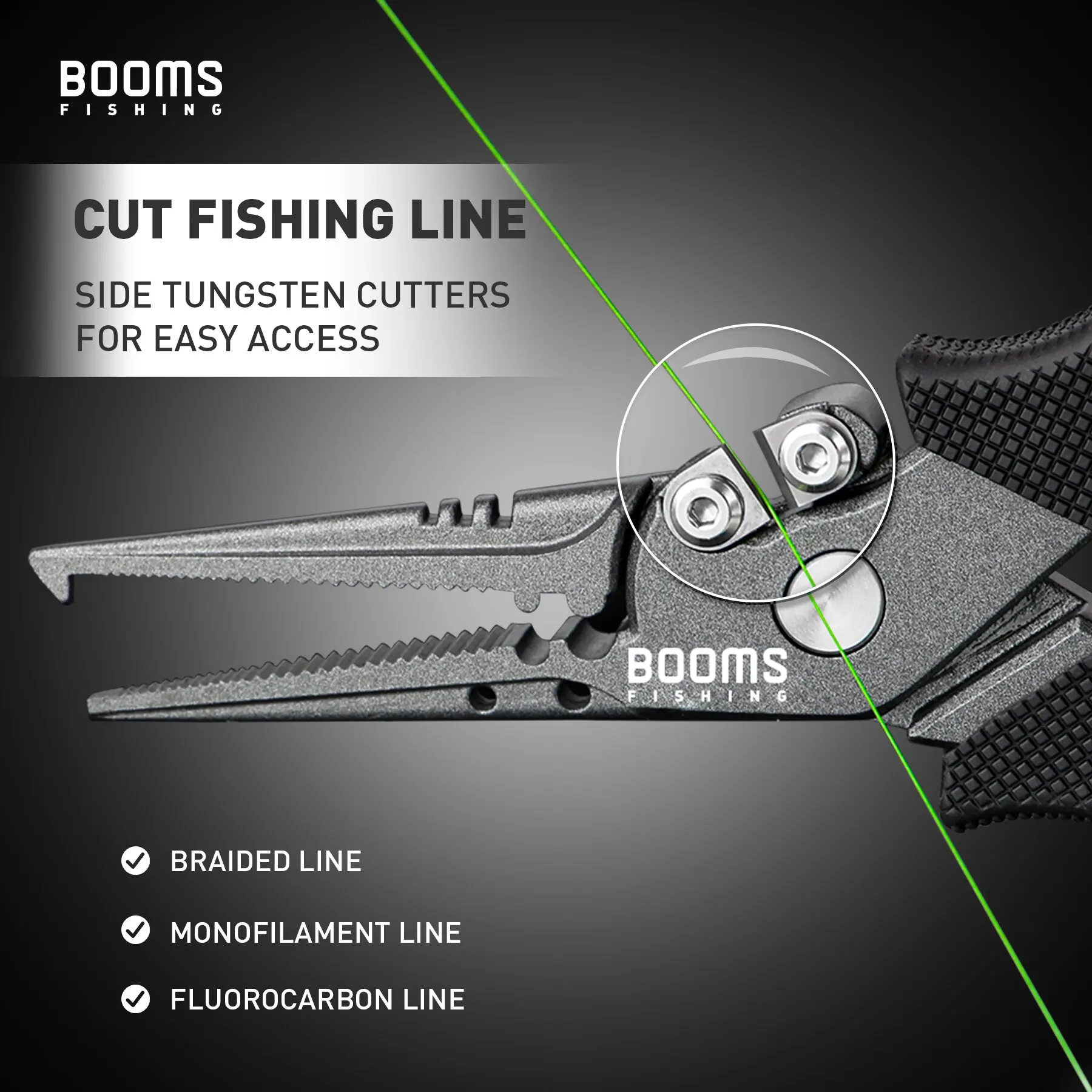 Booms Fishing Alicates de pesca F07 - Herramientas multifuncionales - imagen 2