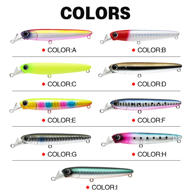 Señuelo Topwater para lucio NUNATAK Stream Lure Minnow