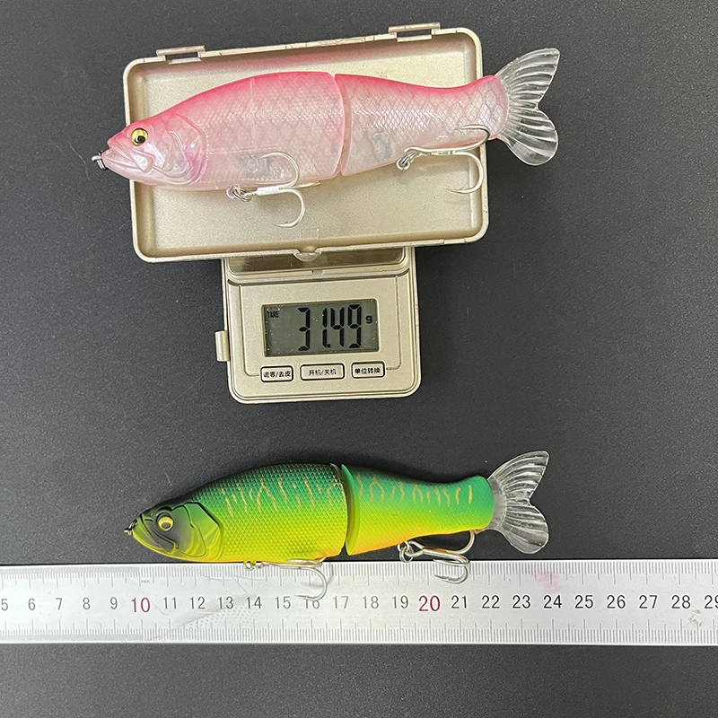 Señuelo multiarticulado Whopper hundimiento lento para lucioperca y lubina - imagen 2
