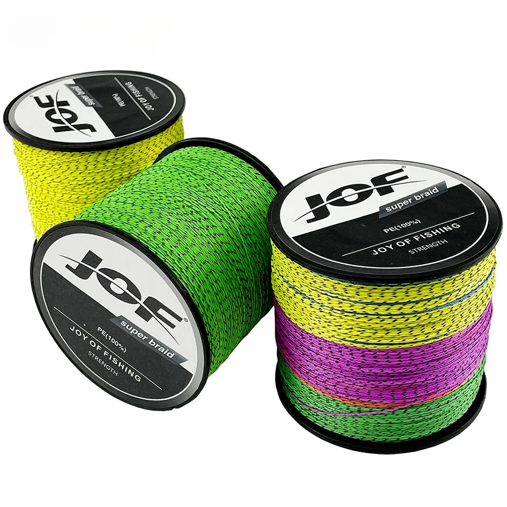 Sedal trenzado JOF Japón 8 hebras – Multifilamento PE para agua dulce y salada - imagen 4