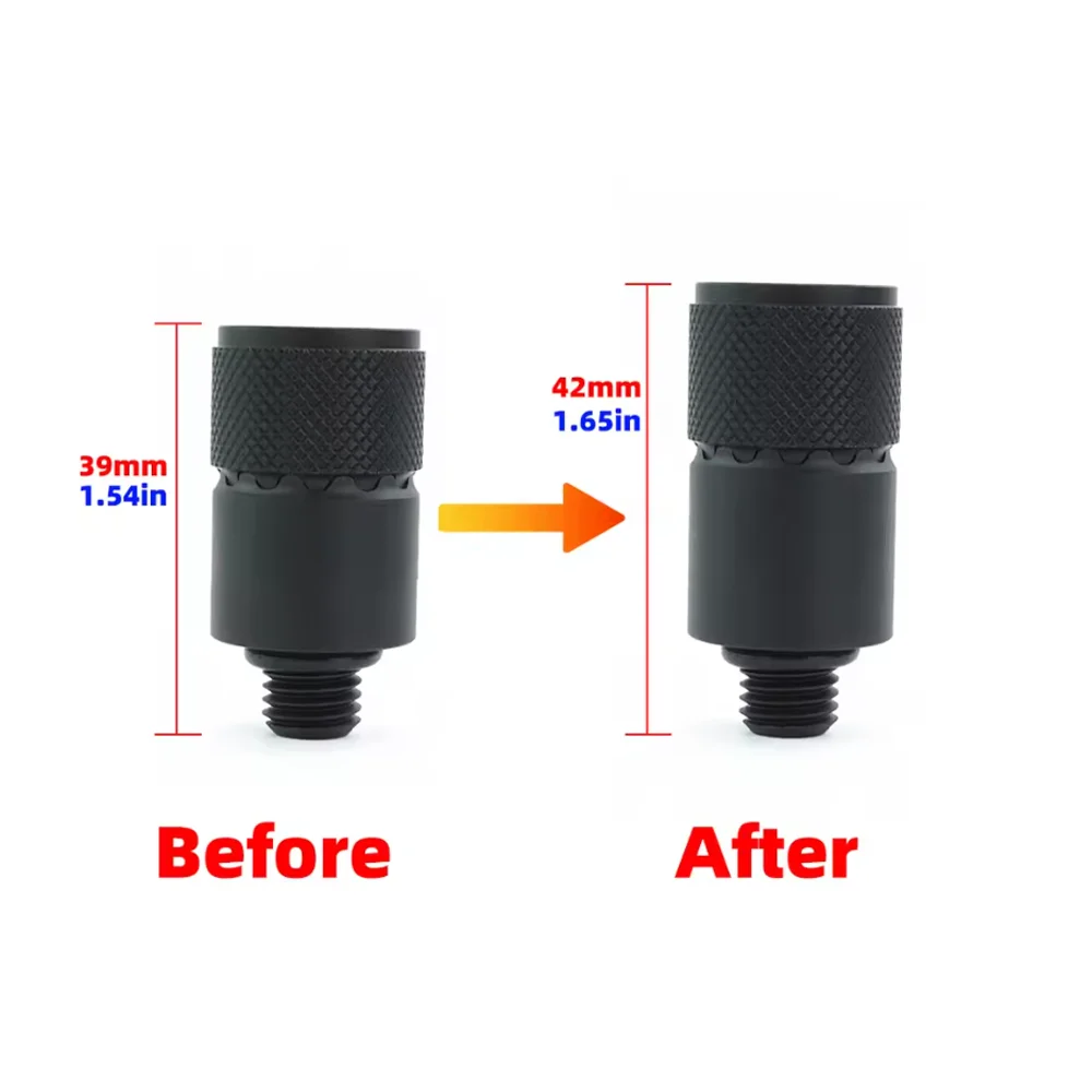 Hirisi conector cambio rápido para alarma de pesca – aluminio - imagen 4