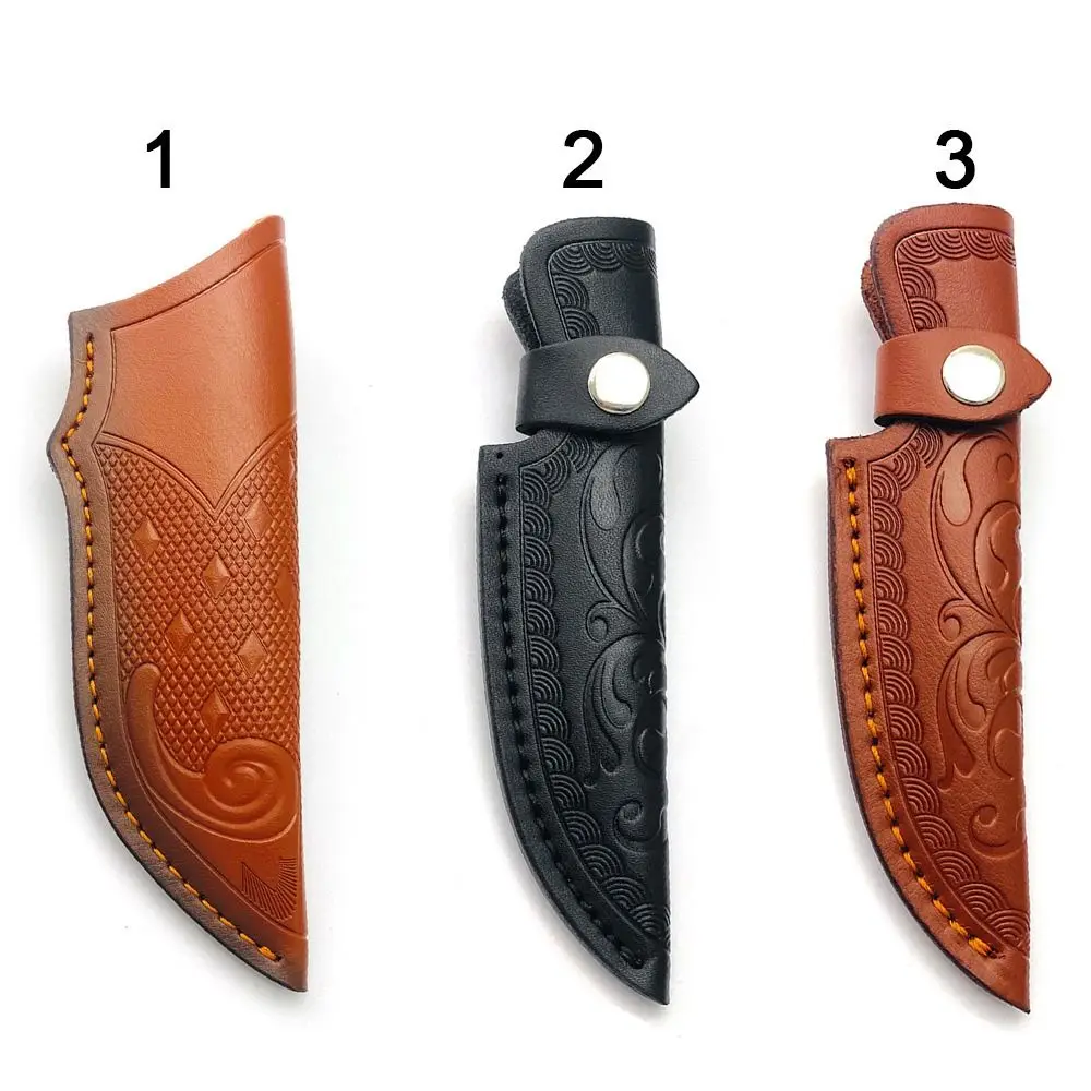 Funda de cuero con soporte para cinturón
