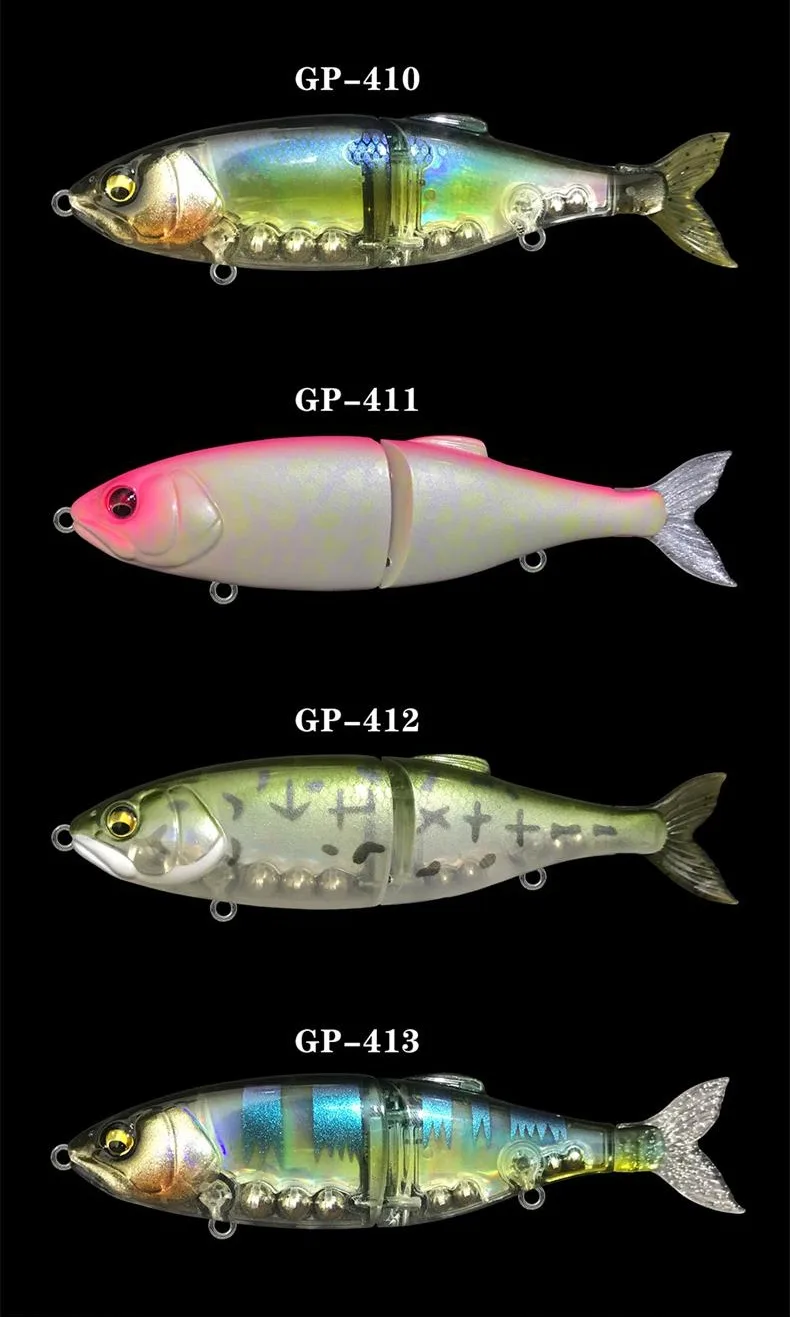 Perfil y acabados del glidebait