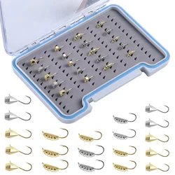 Goture Señuelos Jig Tungsteno – Hundimiento rápido para pesca en hielo