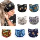 Bandas elásticas anchas Boho floral con turbante vintage para el cabello - imagen 3