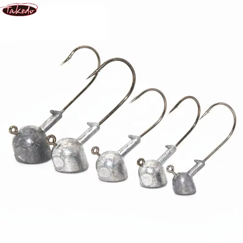 TAKEDO LD17 Anzuelo Jig Head Herradura Anti-colgante para Vinilo - imagen 3