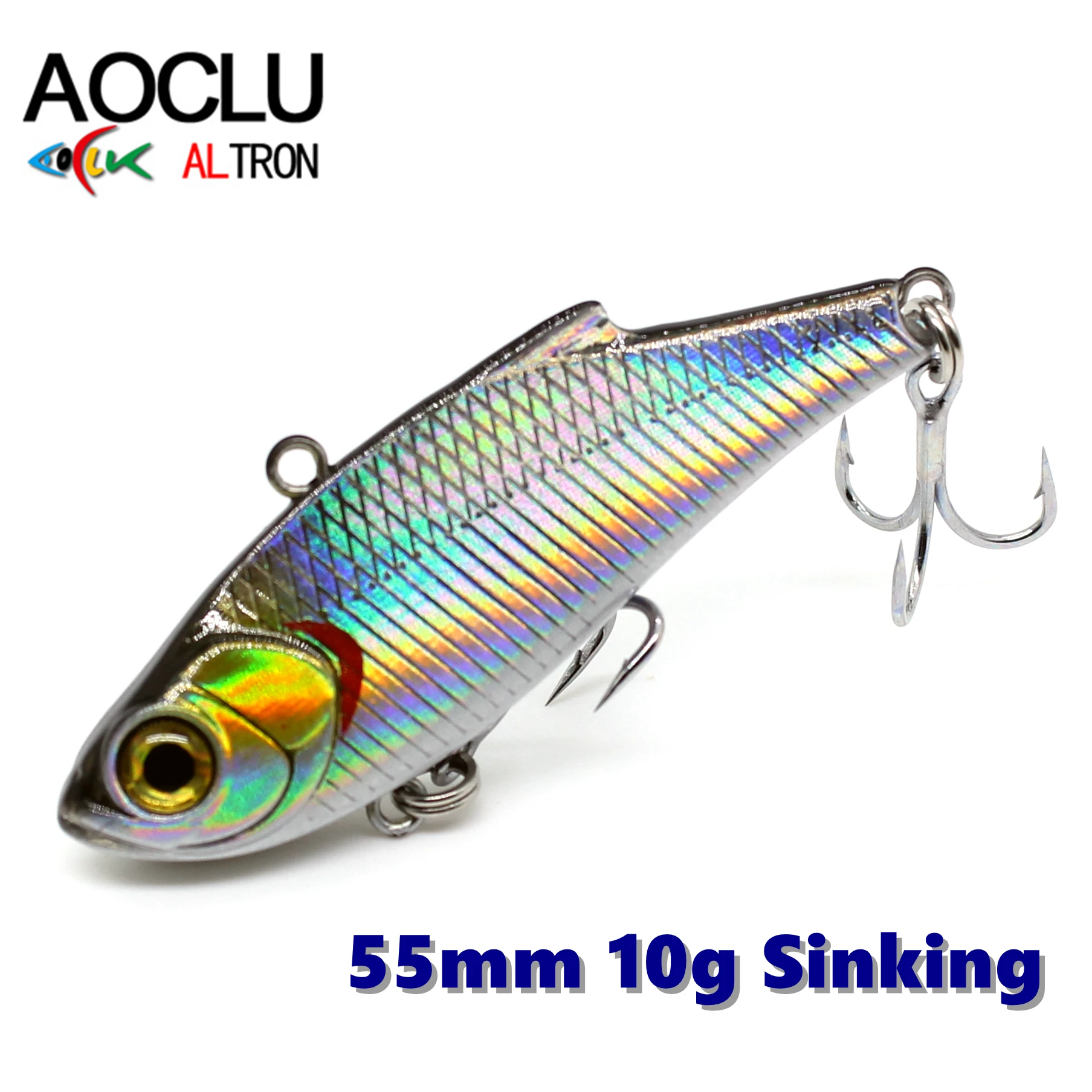 AOCLU VIB – Señuelo hundimiento 55mm 10g para lubina - imagen 2