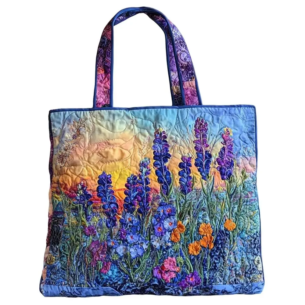 Bolso tote estampado, estilo vintage