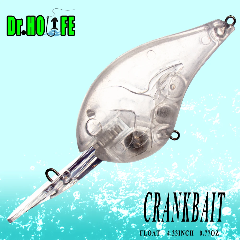 Dr.Holife Crankbait con sonajero para señuelos duros de pesca - imagen 4