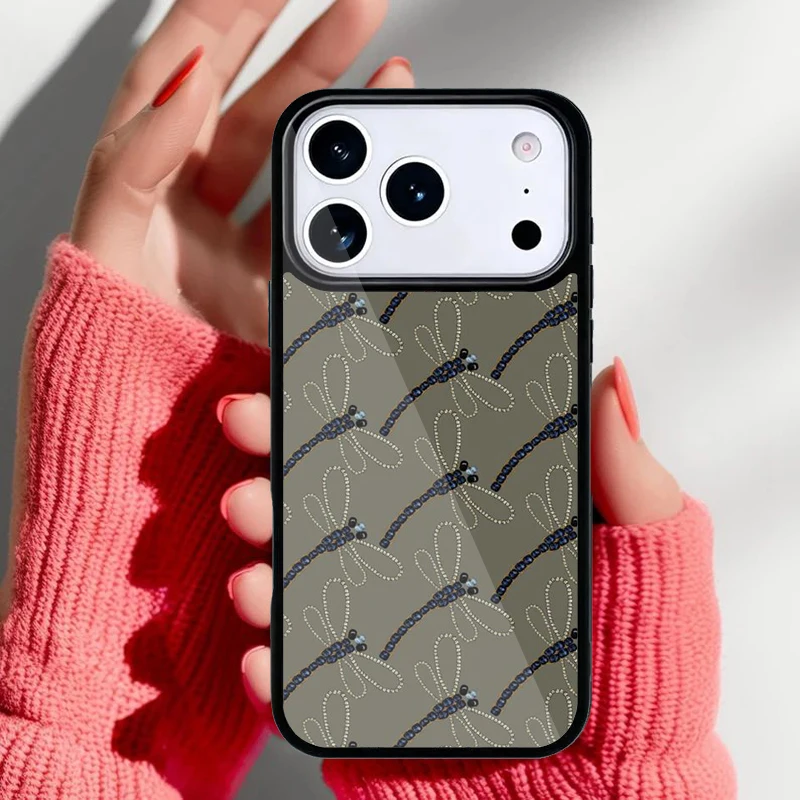 Funda para iPhone con diseño de libélula Krajews